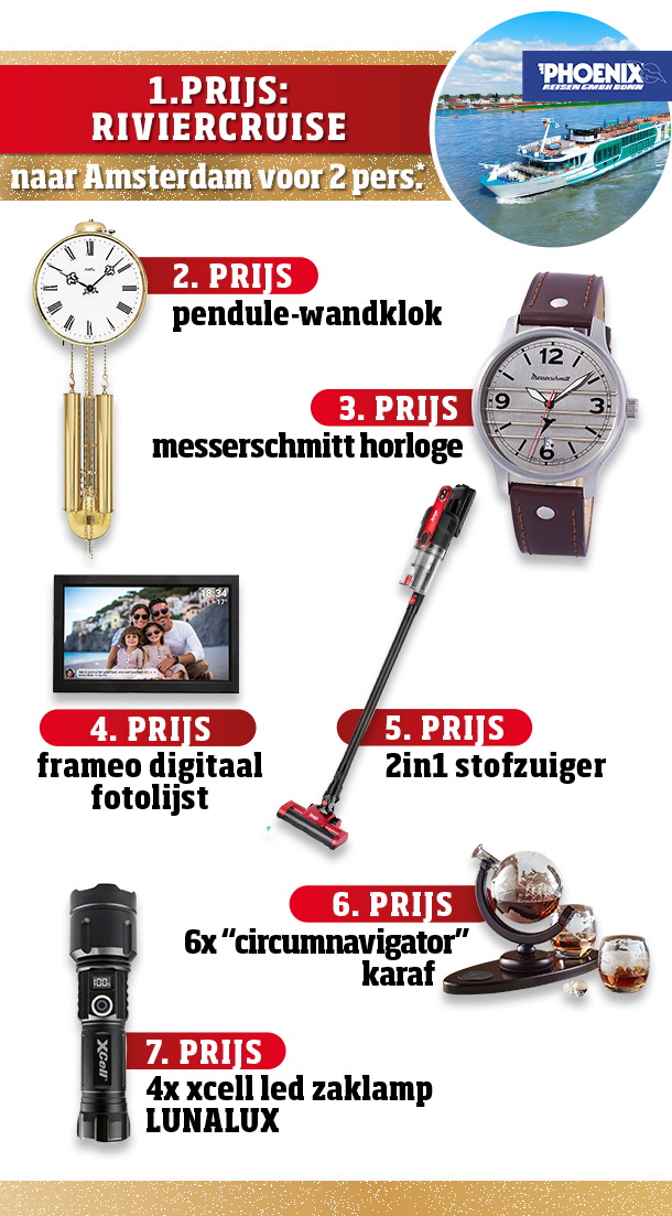 Wedstrijd voor meer prijzen