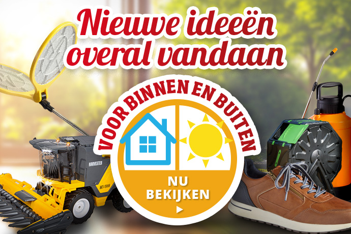 Nieuwe ideeën overal vandaan - Ontdek nu