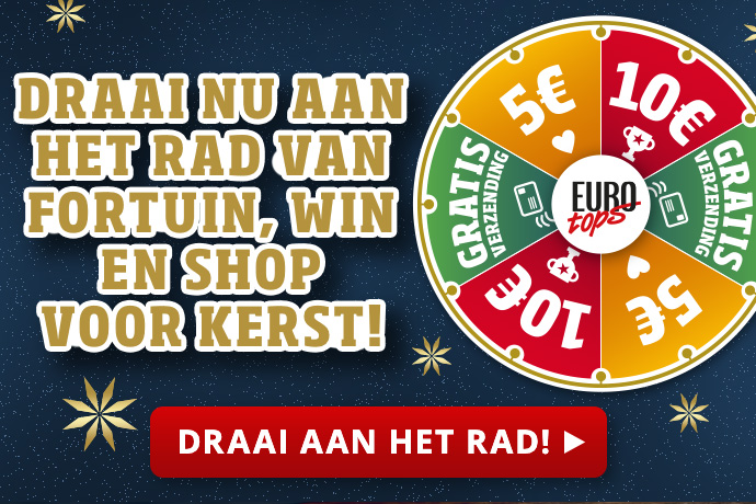 EUROtops kerst-rad van fortuin: Draai en win