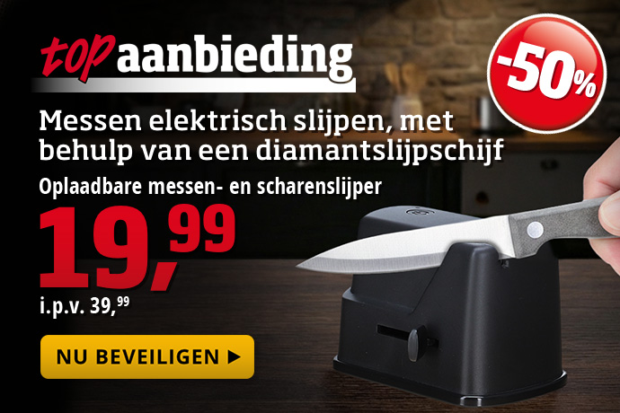 Topaanbieding - Aiguiseur pour couteaux et ciseaux