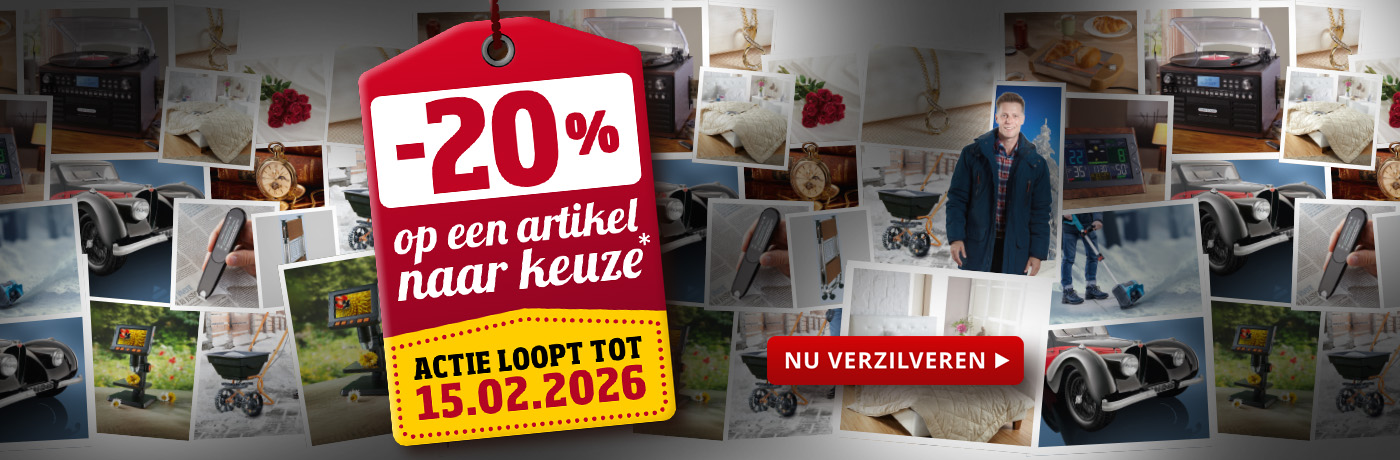 20% korting op een artikel naar keuze bij Eurotops