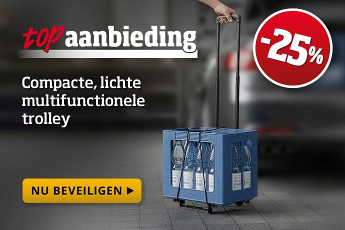 Topaanbieding - Compacte multifunctionele trolley