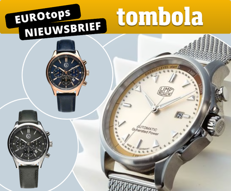 Win een van 5 luxe horloges t.w.v. € 3.000