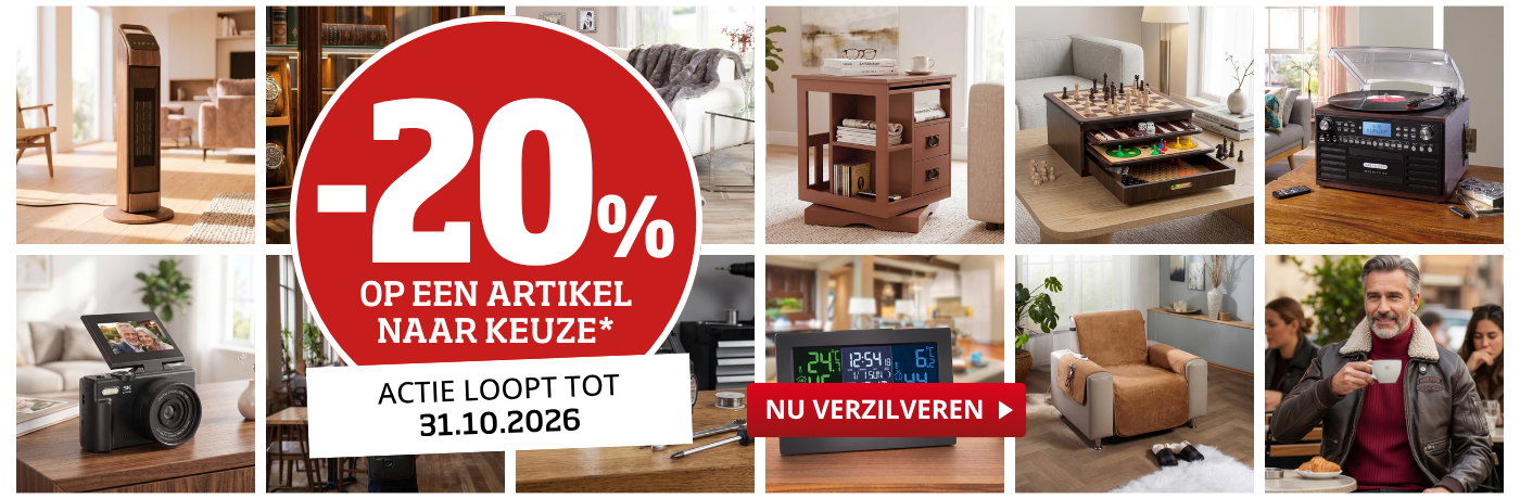 20% korting op een artikel naar keuze bij Eurotops