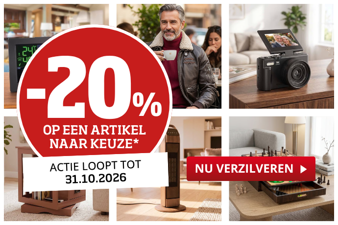 20% korting op een artikel naar keuze bij Eurotops