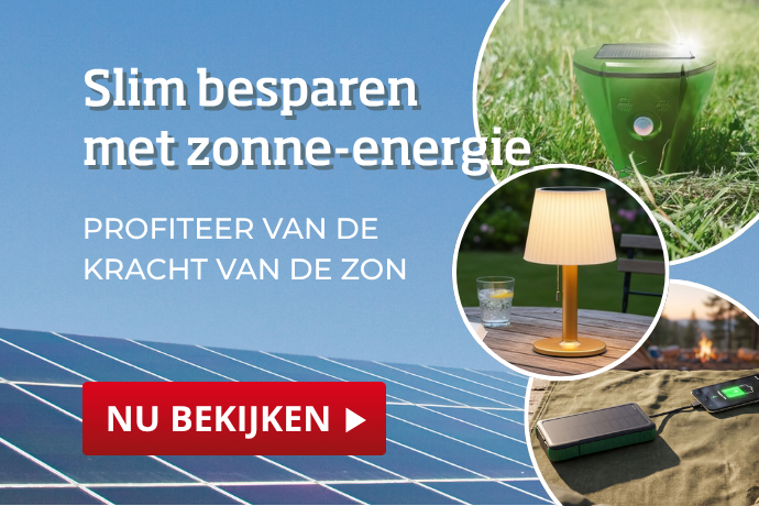 Slim besparen met zonne-energie
