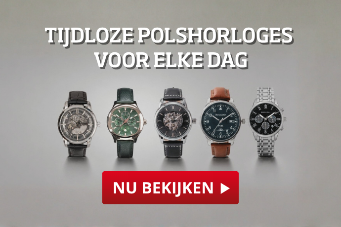 Tijdloze polshorloges voor elke dag