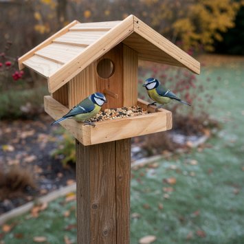 Vogelhuis om te beschilderen
