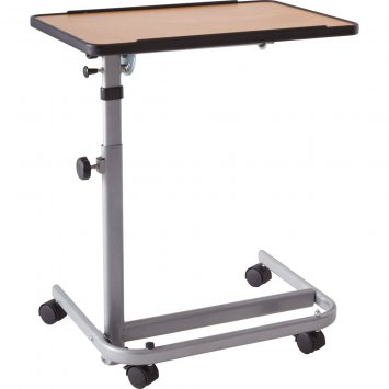 Verrijdbare tafel, beukenlook