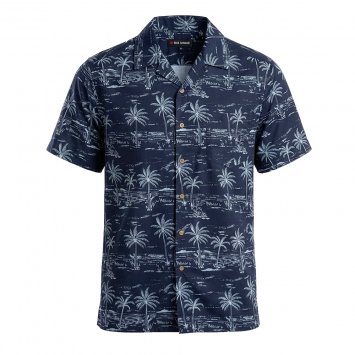 Zomerse bedrukte overhemd