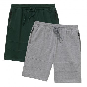 Twee korte broeken voor in de vrije tijd