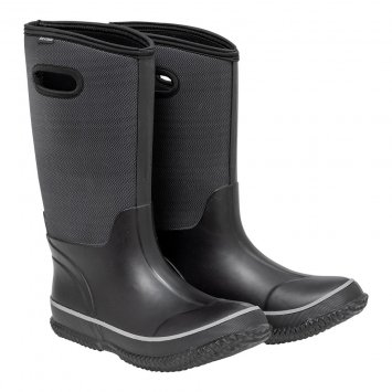 Neopreen rubberen laarzen met instap hulp