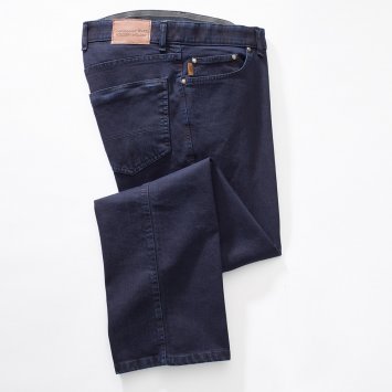 Dubbel gekleu.jeans,Zwart-zwa.