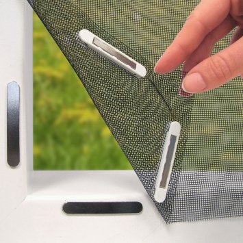 Magnetische insectenbescherming voor het raam