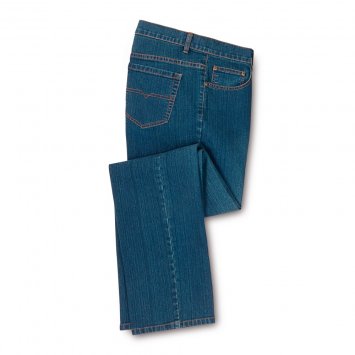 Heren Stretch Jeans,blauw