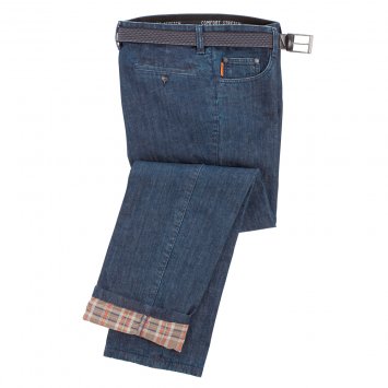 Jeans met thermovoering