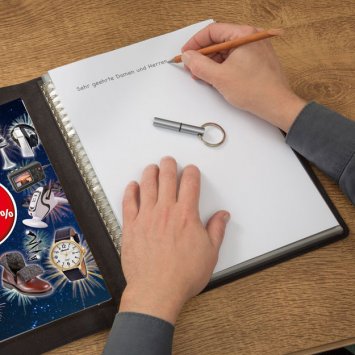 Inktvrije metalen pen