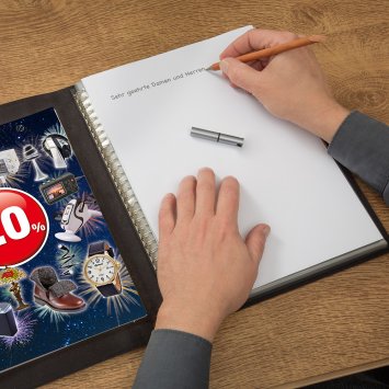 Inktvrije metalen pen