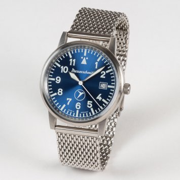 Herenhorloge 'Blue Messerschmitt'