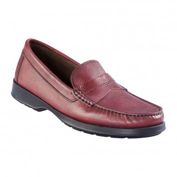 Klassieke leren mocassins