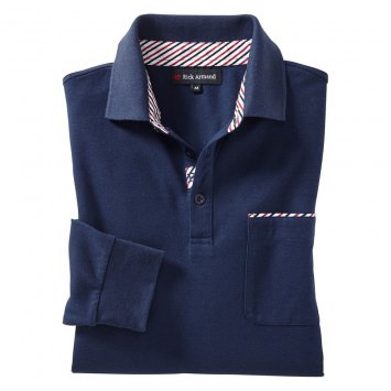Poloshirt met lange mouwen