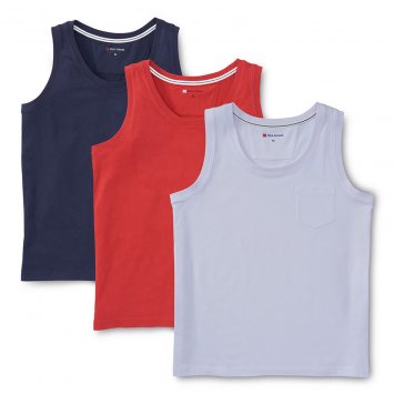 Katoenen overhemdshirt 3 stuks