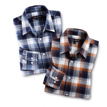 Overhemd van katoen-flanel