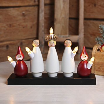 Kerstdecoratie 'Lucia-koor'