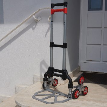 Opvouwbare trolley traploper