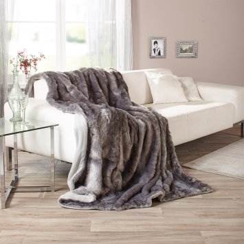Plaid van imitatiebond "Wolf"