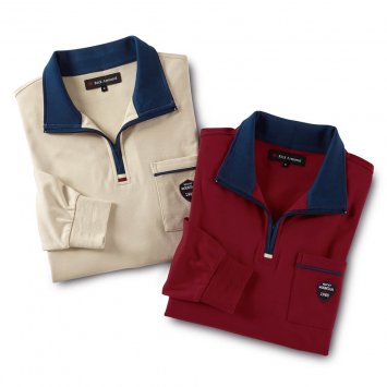 Comfortabel interlockshirt