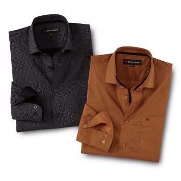 Elegant gedessineerd overhemd