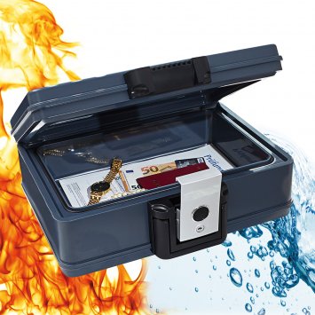 Brand- en waterdichte documentenbox
