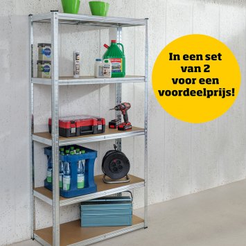 Magazijnstelling 875 kg