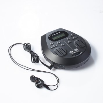 Draagbare cd-speler met stereoluidsprekers