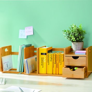 Uitschuifbare bamboe plank