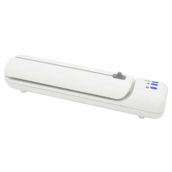 Vacumeermachine met foliesnijder