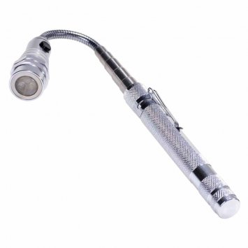 Telescopische zaklamp met magneet