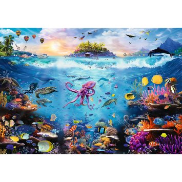 Premiumpuzzel ’Onderwaterparadijs’