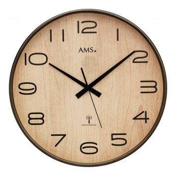 Radiogestuurde wandklok