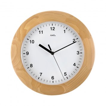 Radio-wandklok "Beuk"