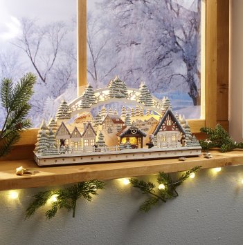 LED-lichtboog "Bakkerij"