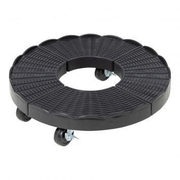 Verstelbare plantenroller met remmen 