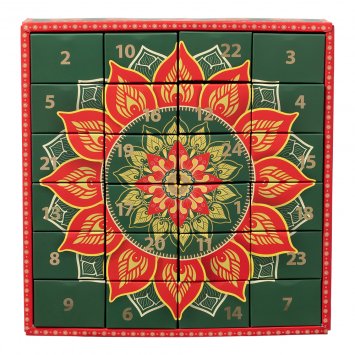 Adventskalender, geurkaarsen