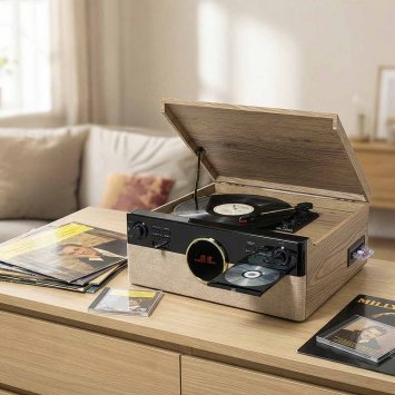 DAB+-retromuzieksysteem