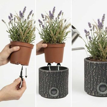 Zelfwaterende plantenpotten