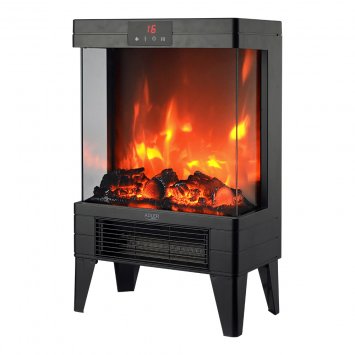 Elektrische haard met verwarming