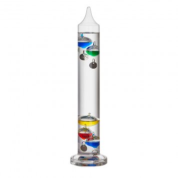 Galileo-Glasthermometer
