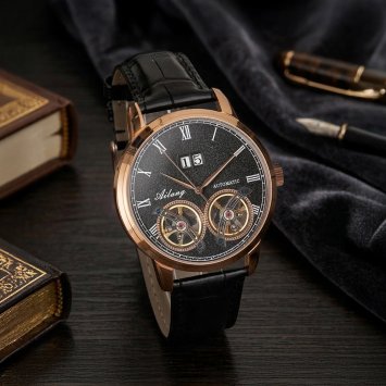 Herenhorloge van goud