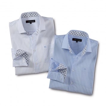 Modern gestreept overhemd